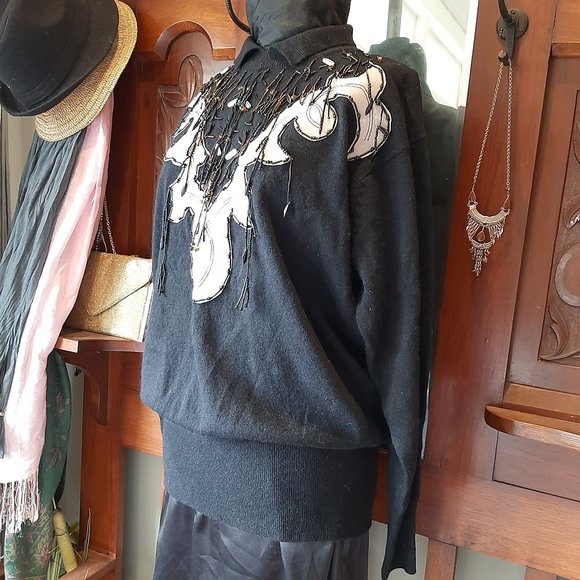 Lambswool & Angora Jumper - Size M/L - Picture 6 of 11